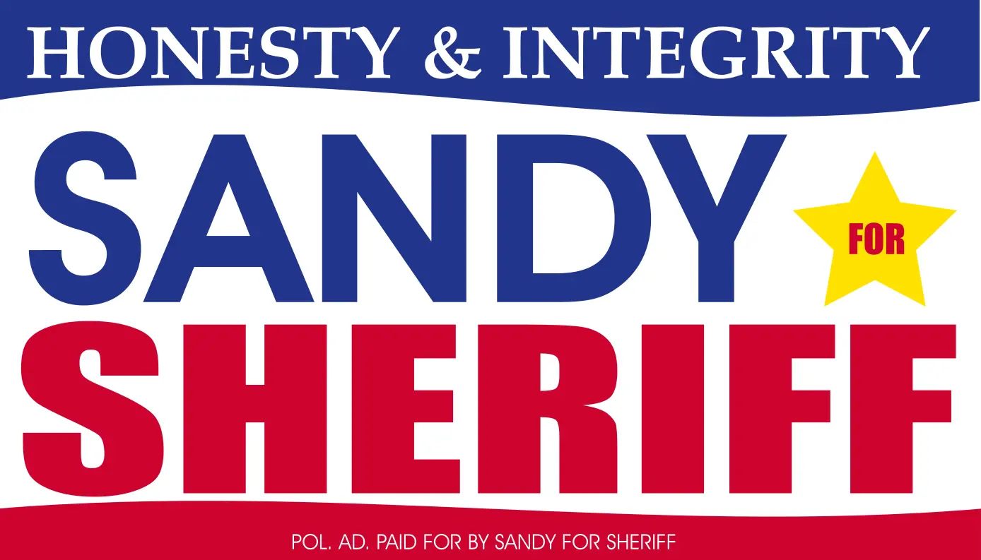 Sheriff Election Banner Template Sheriff Election Banner Template