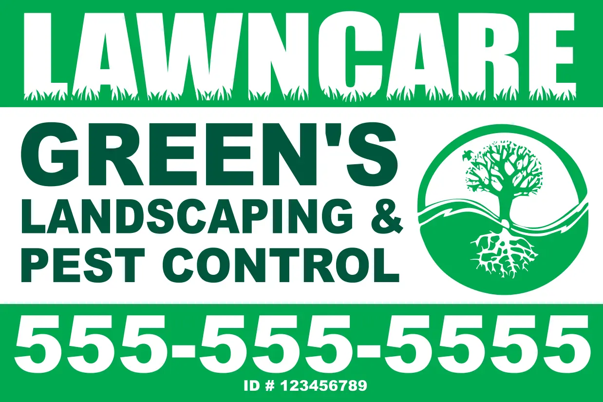 Lawncare Biz Card Lawncare Biz Card