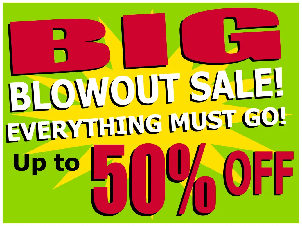"Big Sale" - Store Banner Template "Big Sale" - Store Banner Template