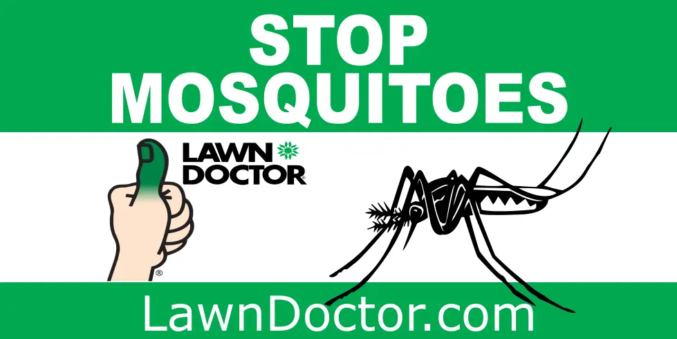 Lawn Doctor Stop Mosquitoes magnet