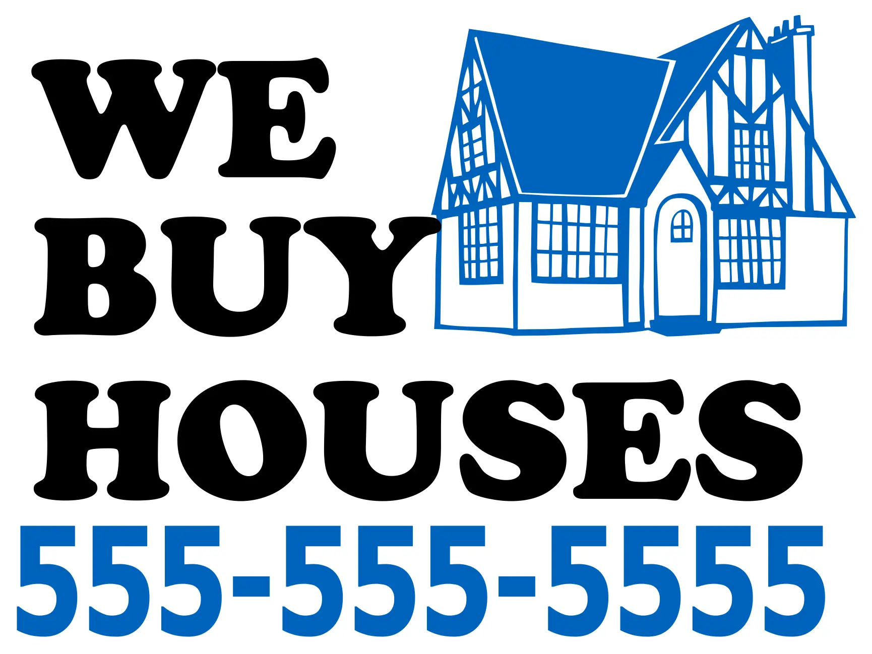 We Buy Cottage Poster