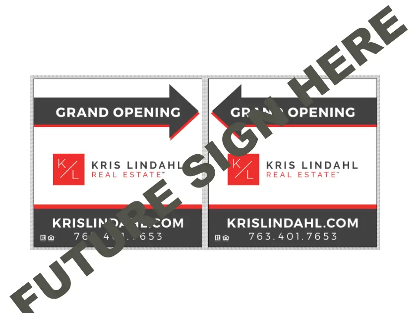 Grand Opening Directional