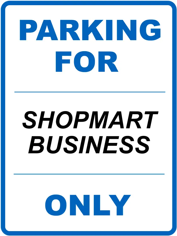 Aluminum Signs Parking HSG077
