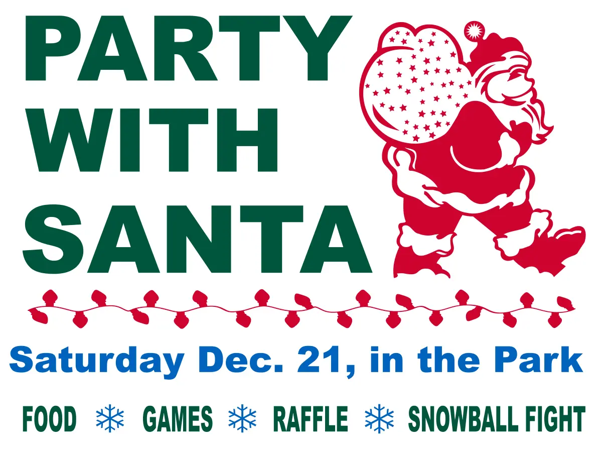 Christmas Party Event Signs - Lawn Template Christmas Party Event Signs - Lawn Template